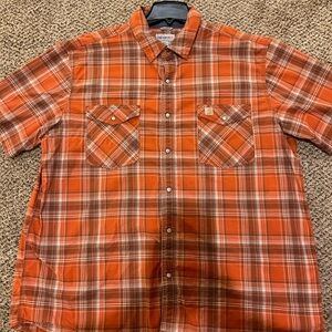 Carhartt button down shirt
